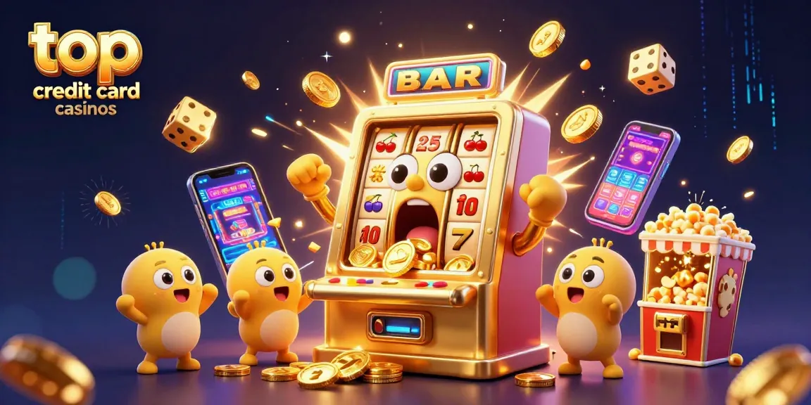 Experience the excitement of top credit card casinos with vibrant jackpot wins and dynamic gameplay.
