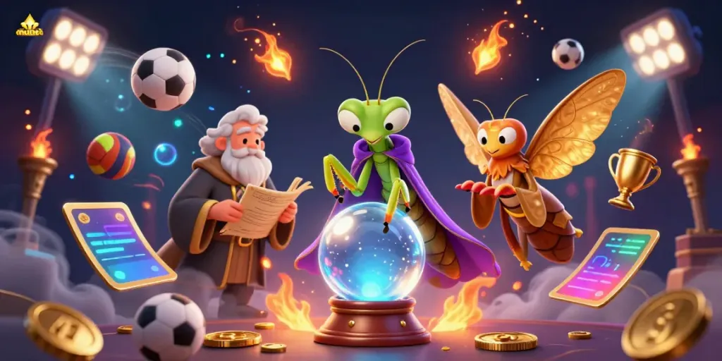 Engage with mubet's thrilling betting experience through mystical characters and dynamic sports elements.