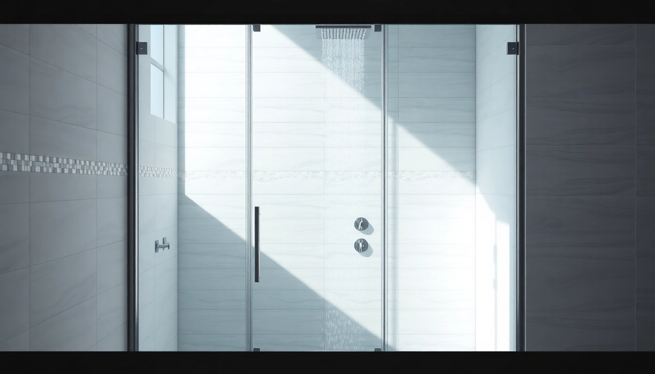 Moderne duschkabine 80x80 eckeinstieg mit eleganten Glasfronten und rainfall Dusche.