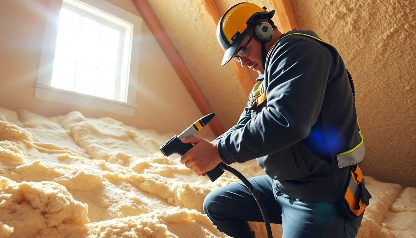 Understanding average spray foam removal cost with a contractor working in a home environment for better clarity.
