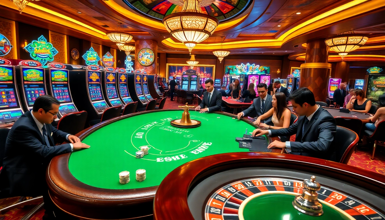 Experience the excitement at 壹發娛樂 with players enjoying various casino games.