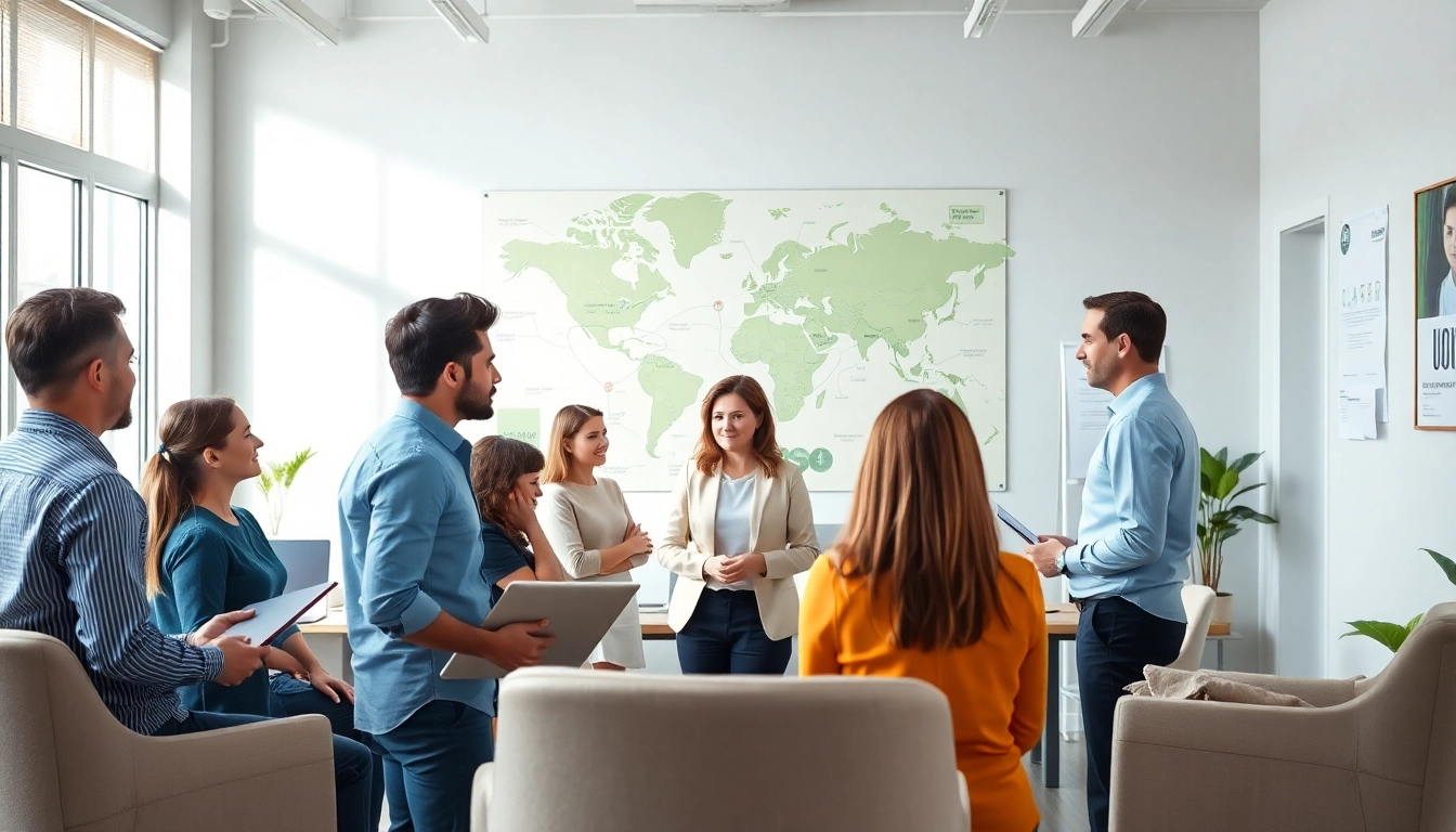 How to find my perfect career with a professional coach in an engaging office setting.