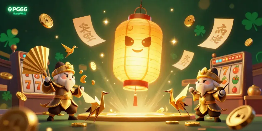 Engage with PG66 Đăng Nhập casino magic featuring vibrant characters and thrilling game elements in action.