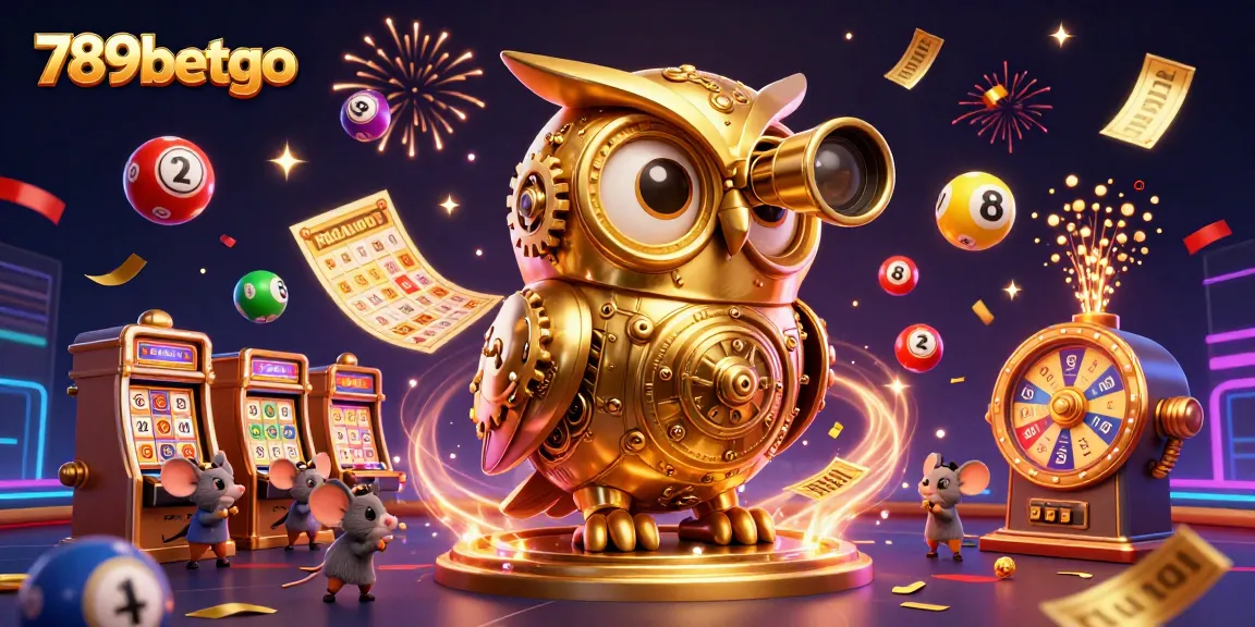 Engage in exhilarating gameplay at 789betgo with a vibrant casino atmosphere filled with golden owls, wind-up mice, and dynamic prizes.