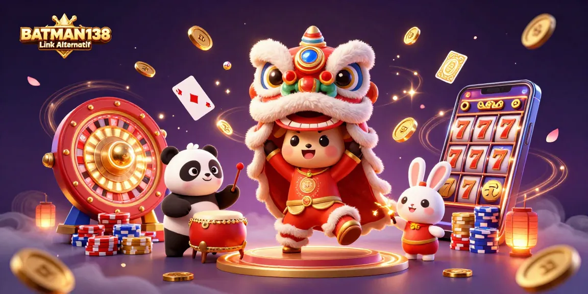 Menangkan hadiah berlimpah dengan BATMAN138 Link Alternatif dalam permainan slot online menarik.