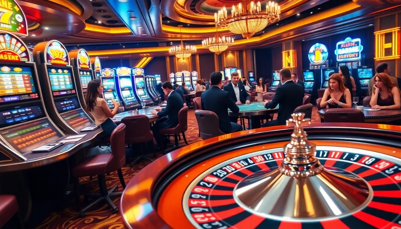 Experience the thrill of i9bet casino with dynamic slot machines, exciting card games, and a lively atmosphere.