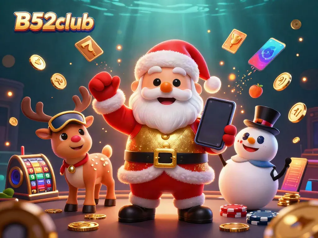 Play exciting games at B52club with compelling casino scenes featuring engaging characters and vibrant elements.
