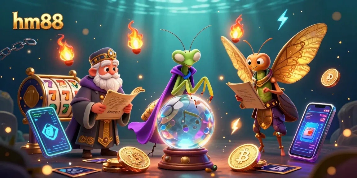 Experience thrilling wins at hm88 casino with vibrant slot games featuring luck charms and digital treasures.
