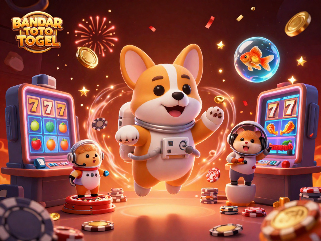 Experience thrilling bets with BANDAR TOTO TOGEL in a dynamic space casino adventure.