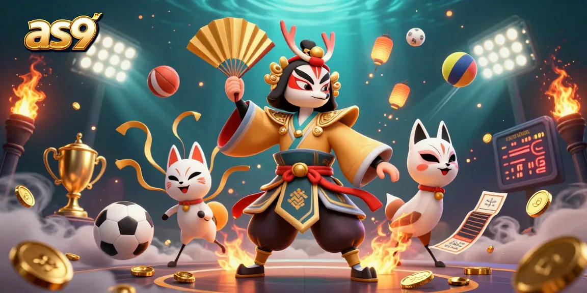 Engage with thrilling sports betting action featuring as9's vibrant characters and dynamic game elements.
