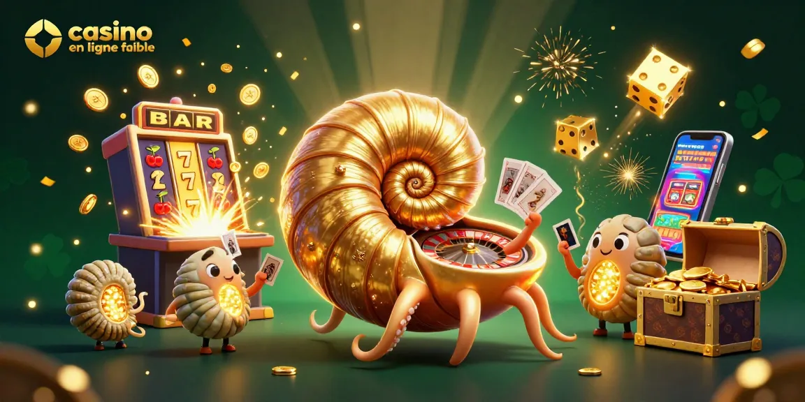 Jouez dans un casino en ligne fiable tout en profitant d'une illustration dynamique de la chance et de l'excitation.