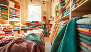 Bekijk stoffen webshop nederland met een gevarieerd assortiment kleurrijke en organische stoffen.