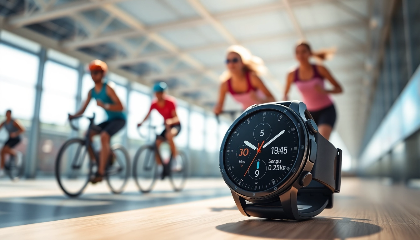 Highlighting Coros smartwatch showcasing advanced features and fitness metrics in an active lifestyle.